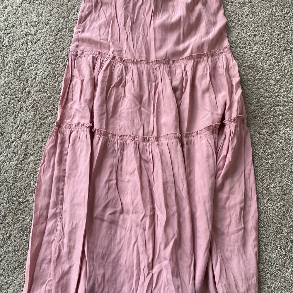 Shein women’s small thin pink midi skirt - Picture 3 of 5